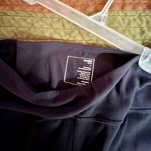 EUC UNIVERSAL STANDARD GAME next to naked stirrup leggings US S (14-16) black